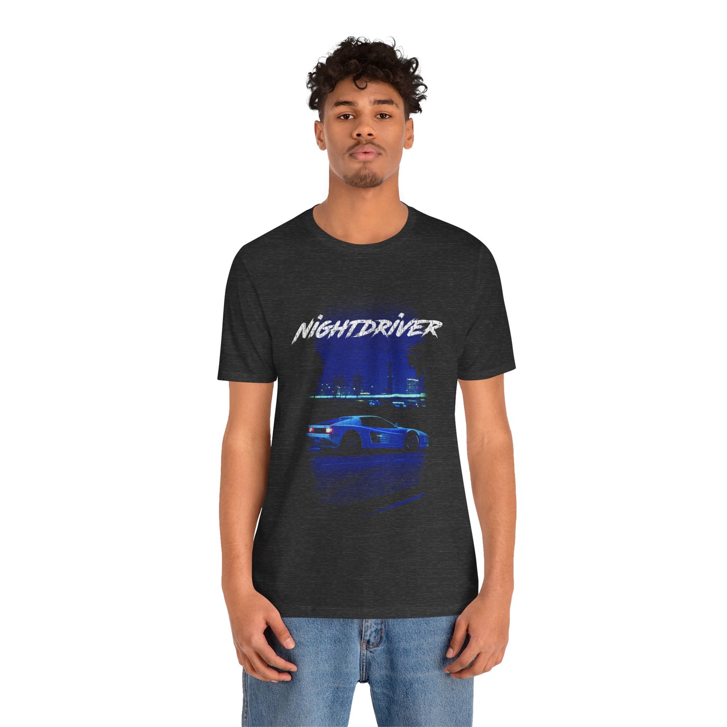 Nightdriver - Blue Night - Unisex T-Shirt