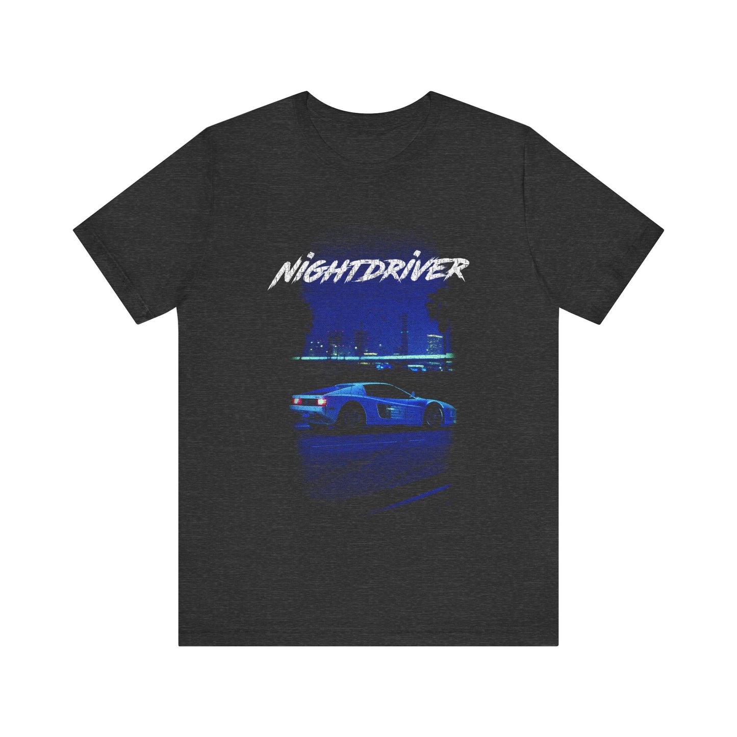 Nightdriver - Blue Night - Unisex T-Shirt