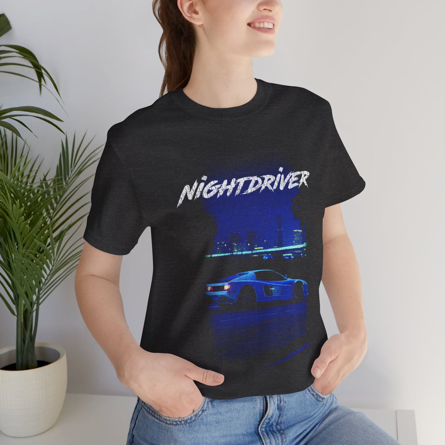 Nightdriver - Blue Night - Unisex T-Shirt