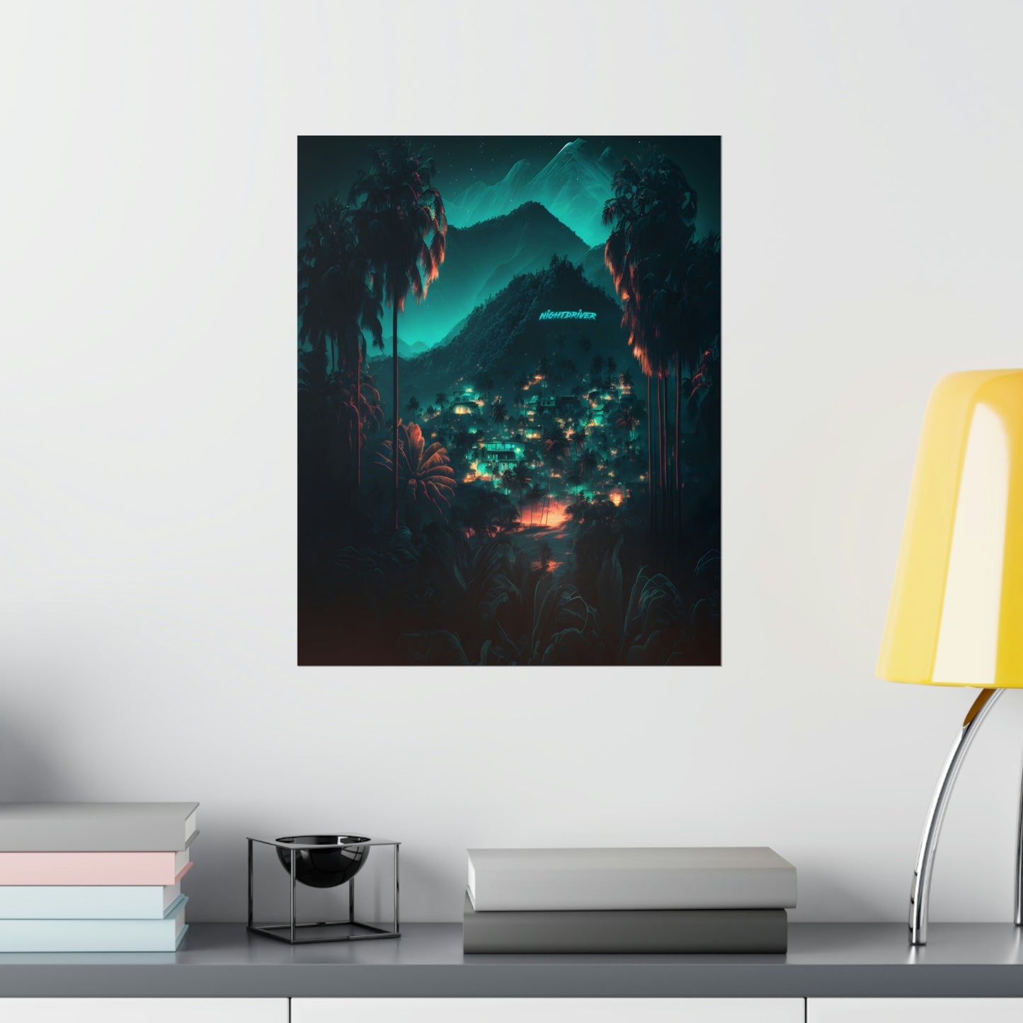 Nightdriver - Landscape Poster