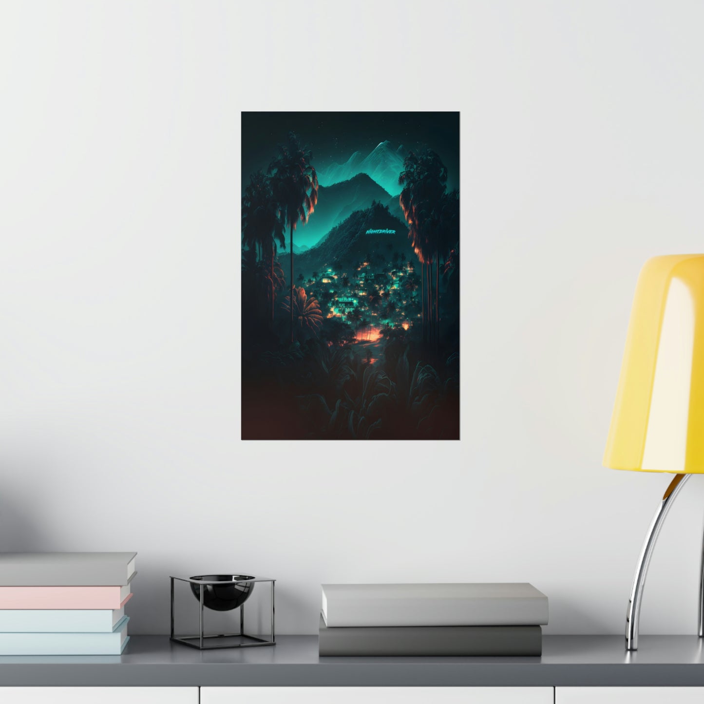 Nightdriver - Landscape Poster