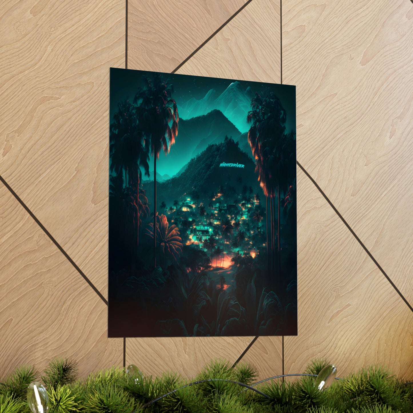 Nightdriver - Landscape Poster