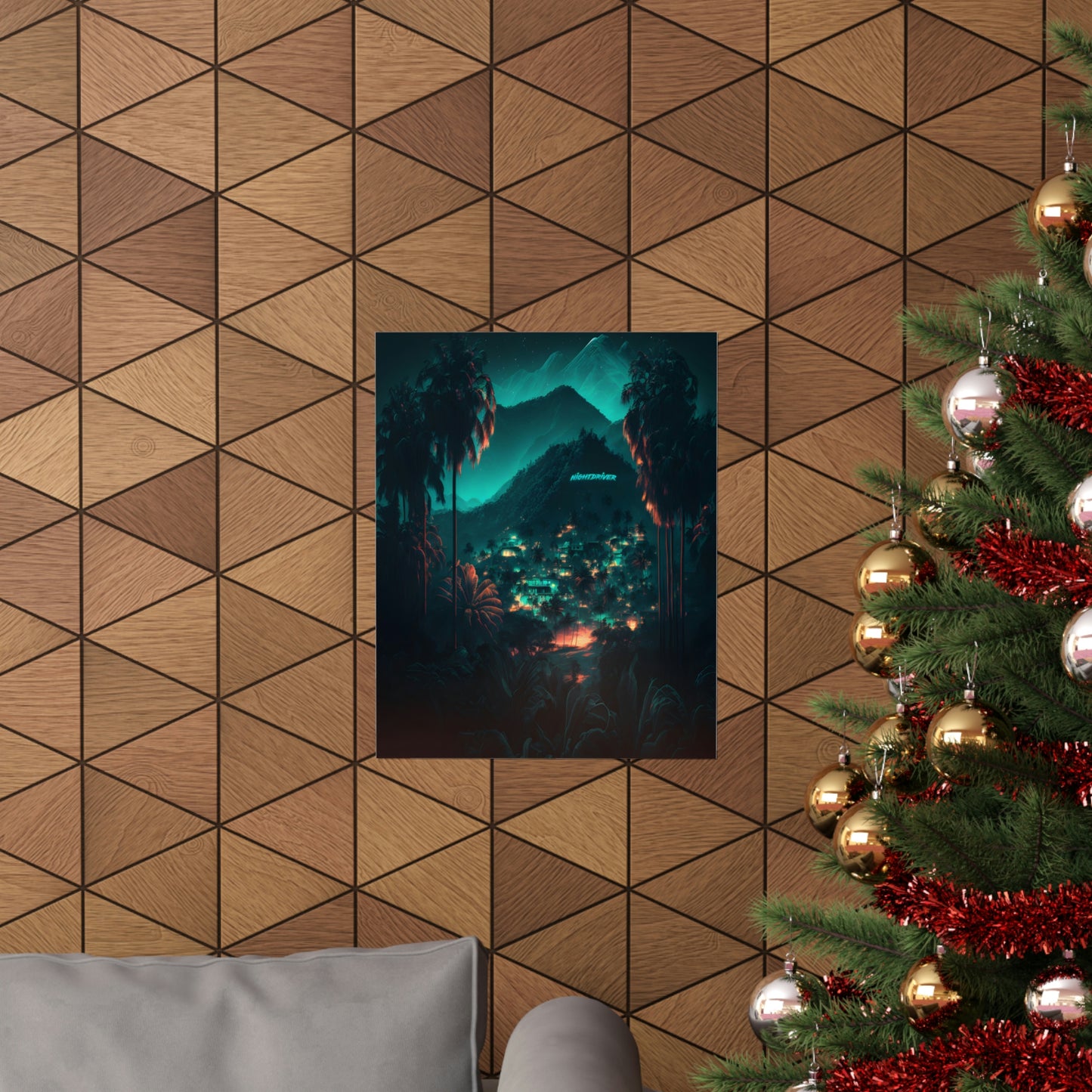 Nightdriver - Landscape Poster