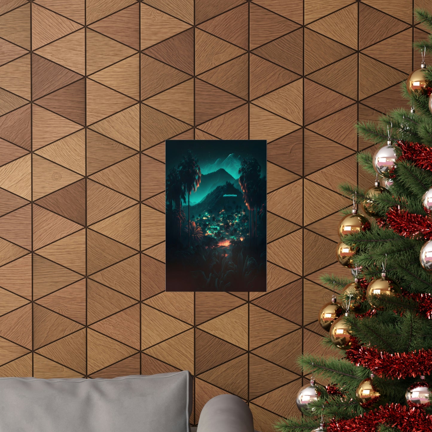 Nightdriver - Landscape Poster