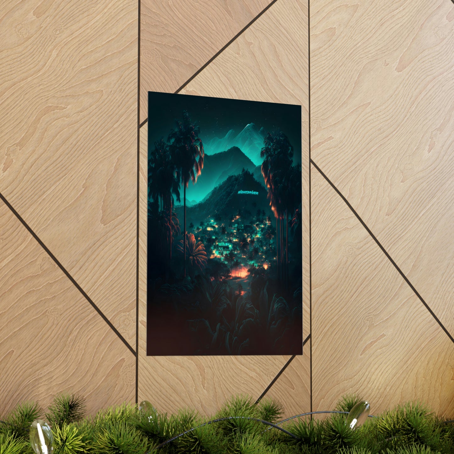 Nightdriver - Landscape Poster