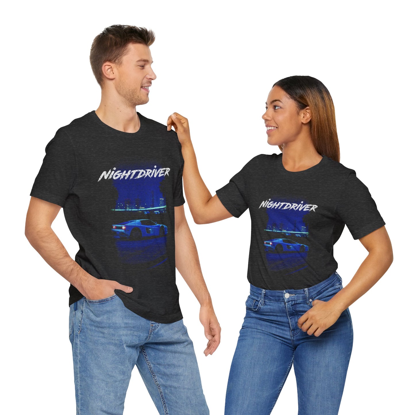 Nightdriver - Blue Night - Unisex T-Shirt