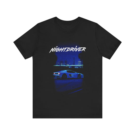 Nightdriver - Blue Night - Unisex T-Shirt
